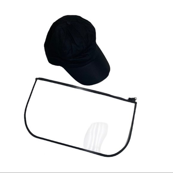 FULL FACE SHIELD CAP PROTECTIVE HAT WITH CLOSURE - Picture 4 of 7